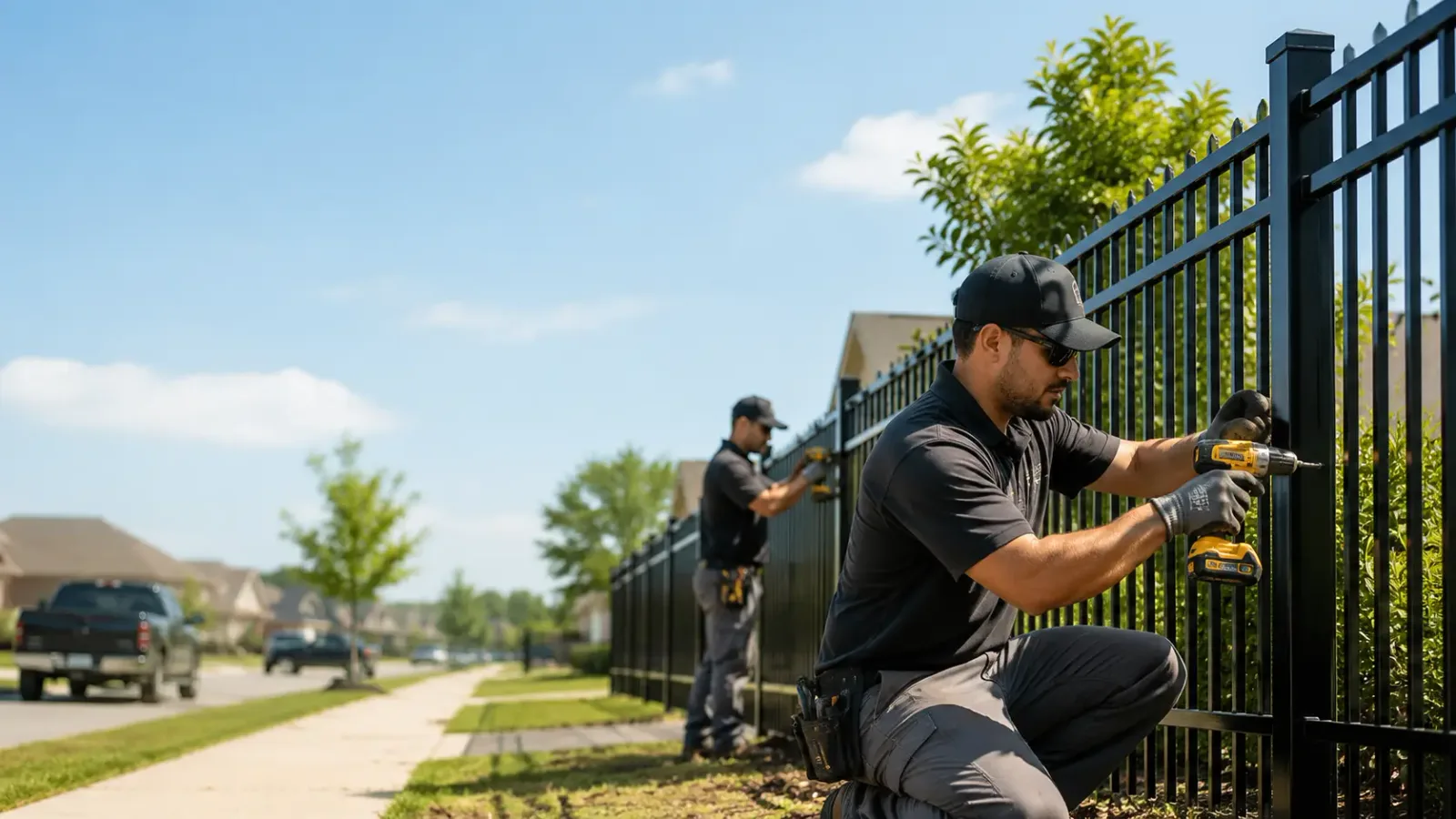 Metal Fence Installation in Lowell, WI